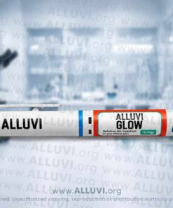 Alluvi Healthcare Glow peptide UK held in hand portable pen