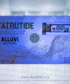 Retatrutide 20mg UK pen Alluvi Healthcare side view reta pen