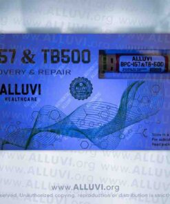 Alluvi Healthcare BPC 157 peptide UK held in hand portable pen